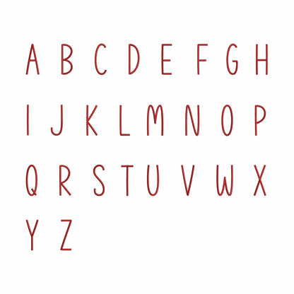 Green Farm - Embroidery font